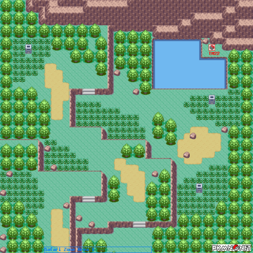 Dex Safari Zone Area 1 in Sapphire