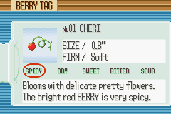 Pokemon Emerald :: Berry Guide